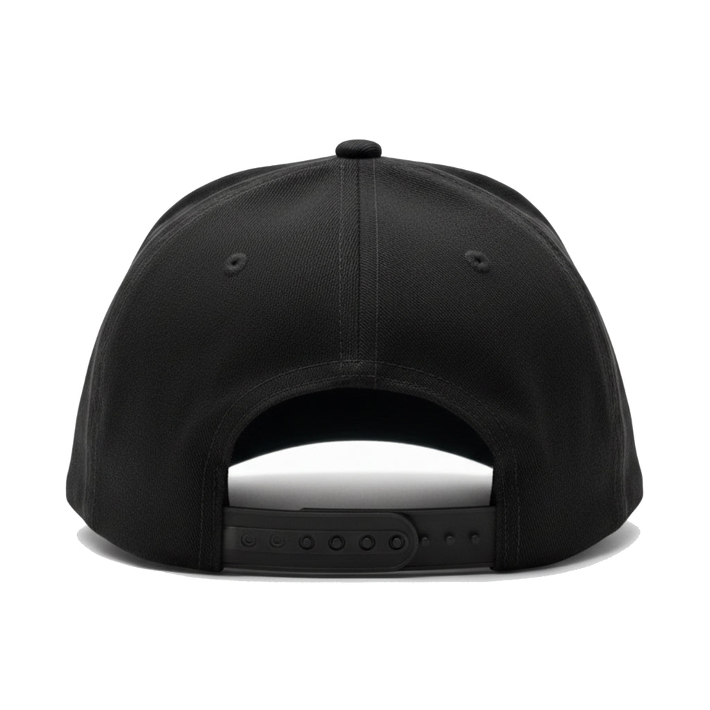 Black cap on a white background